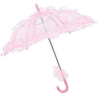 Bridal Umbrella Lace Cotton Parasol for Decoration Use Assorted Color