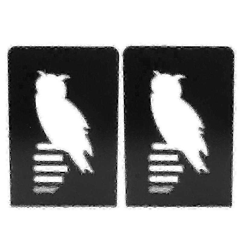 Iron Owl Bookends Creative Organizer