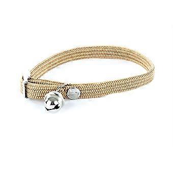 Martin Elastic Cat Collar Beige 30x1 cm
