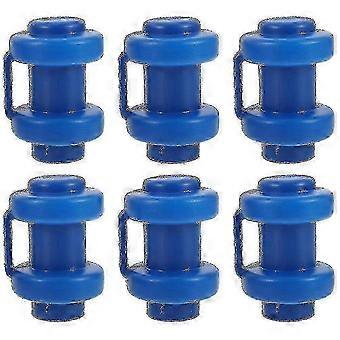 Trampoline Pole Cap Blue Plastic 6 Pack Trampoline Fence Post Protective Cover