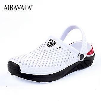 Unisex Fashion Beach Clogs Thick Sole Slipper Waterproof Anti-Slip Sandals Flip Flops for Women Men