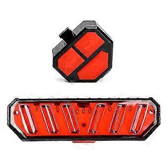 Outdoor Sports Riding Mountain Bike Led Tail Light Turn Signal Warning Light Bicycle Accessories Lights
