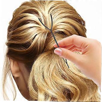 24 Pcs hair styling tools girl hair accessories hair tool hair tail tool topsy tail tool hair braid