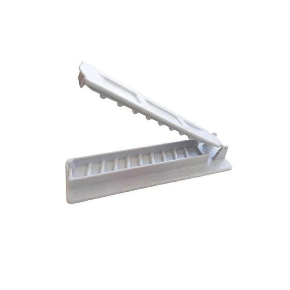 Kitchen Gadget Plastic Barbecue Skewer Machine - Easy Operation Reusable Kebab Maker compatible with Efcompatible withtless Camping
