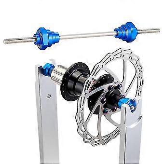 Adaptador de adaptador de eixo de cubo de bicicleta através de um adaptador para carrinhos de truing de roda 12/15/20mm Hub Repair Tool 200mm de comprimento Acessórios de bicicleta