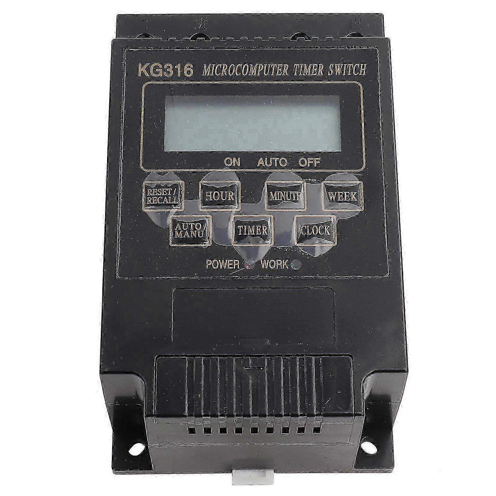 LCD Digital Microcomputer Control Power Timer Switch Time Relay (AC110V) 26-27