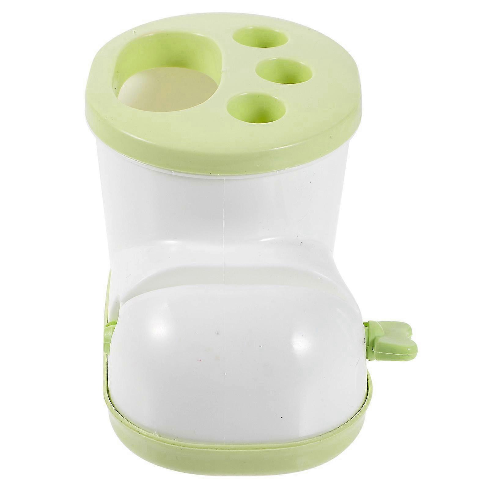 Boot Shape Toothbrush Holder compatible with Storage 3Pcs Assorted Color Plastic