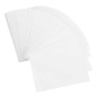 57pcs Blank Plastic Playing Card For Diy Projects Waterproof And Durable For Outdoor Games And   Activities