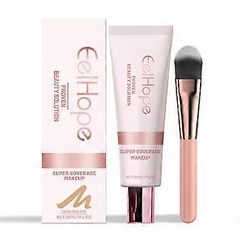 Concealer Foundation Liquid Natürliches Licht Feuchtigkeitsspendende Aufhellende Abdeckkraft Starke Ölkontrolle Langanhaltende Concealer Foundation Liquid Skin