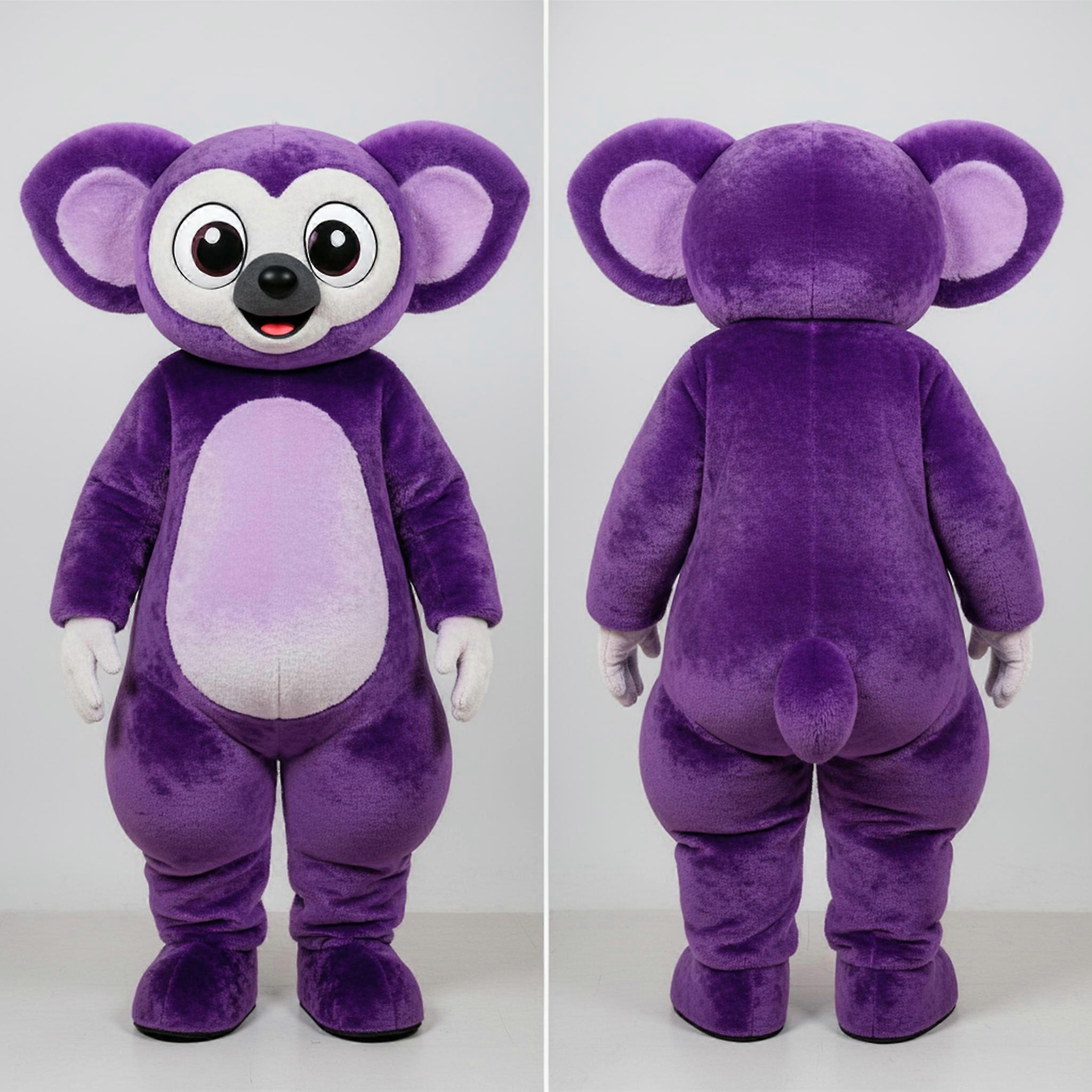 MASTICOT Violet Velvety Ayeaye Mascot