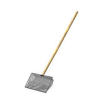Chicken Poop Scooper Metal Detachable Chicken Coop Cleaning Sifting Shovel 26-27