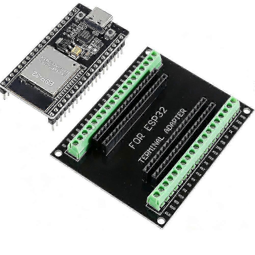 ESP32 Development Board Type C 38Pin Narrow Version WiFi + Bluetooth Microcontroller with ESP32 Breakout Board GPIO