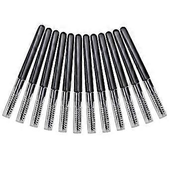 Makeup Eyebrow Brush with Caps for Lash Care 100Pcs Portable Brushes