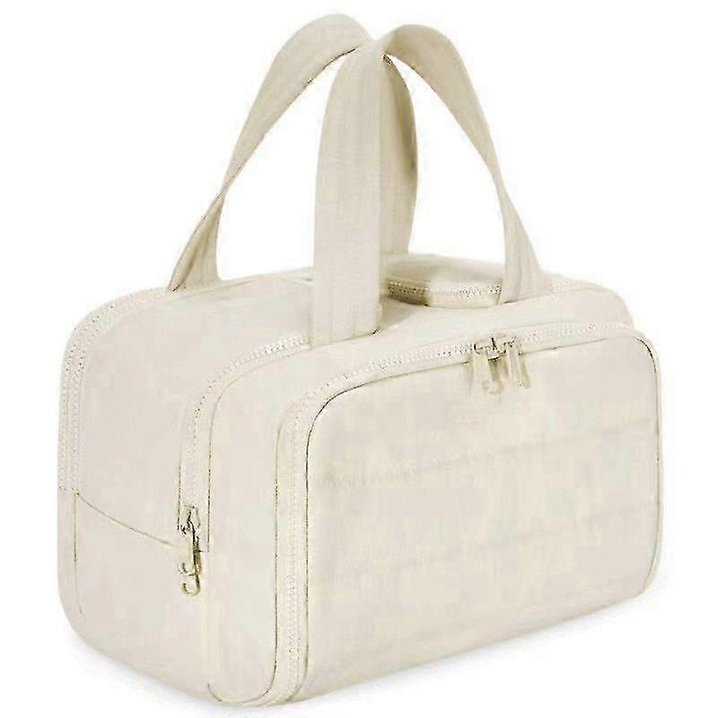 Large Wide-Open Puffer Toiletry Bag