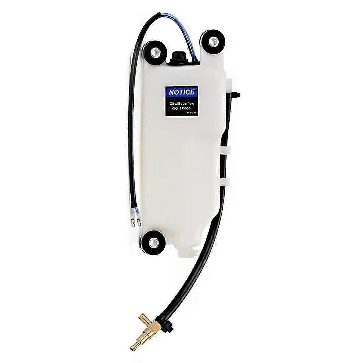 Mercury Optimax outboard engine oil tank assembly