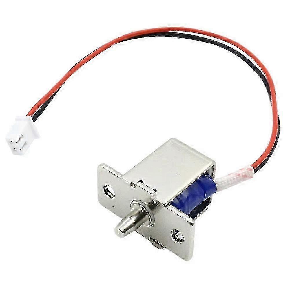 Mini Electronic Bolt Lock Compact Solenoid Electromagnet Door Lock Concealed Installation compatible withSecure Access DC12V-0.54A