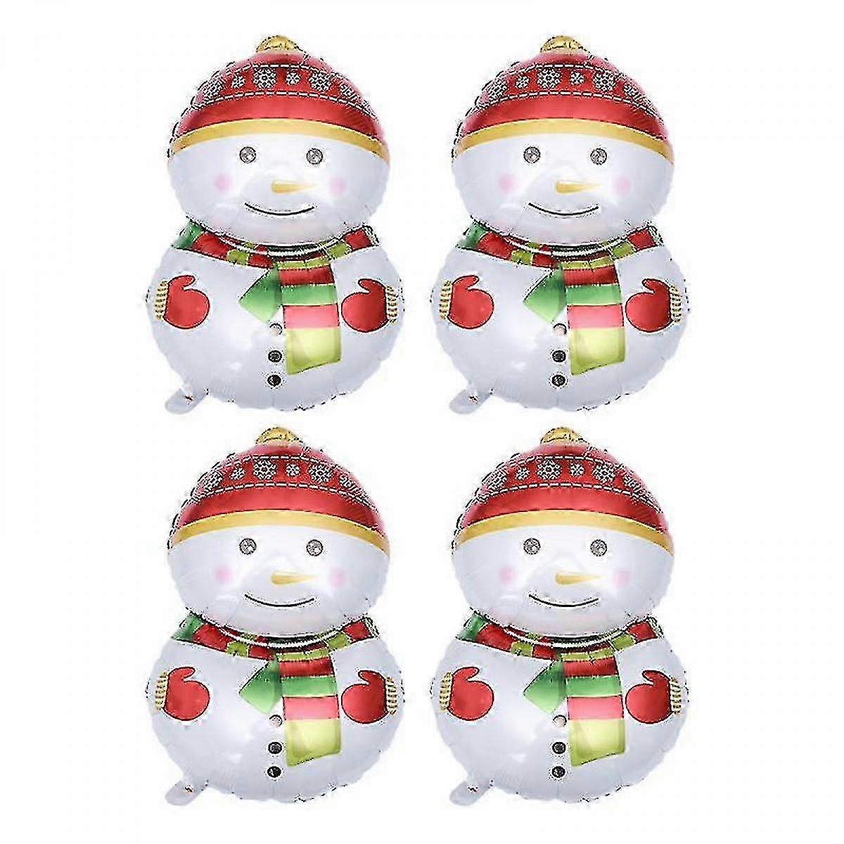 4pcs Stylish Christmas Balloon