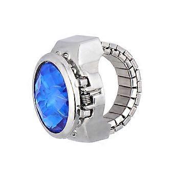 Oval Watch Finger Ring for Time Watching Quartz Watch Ring