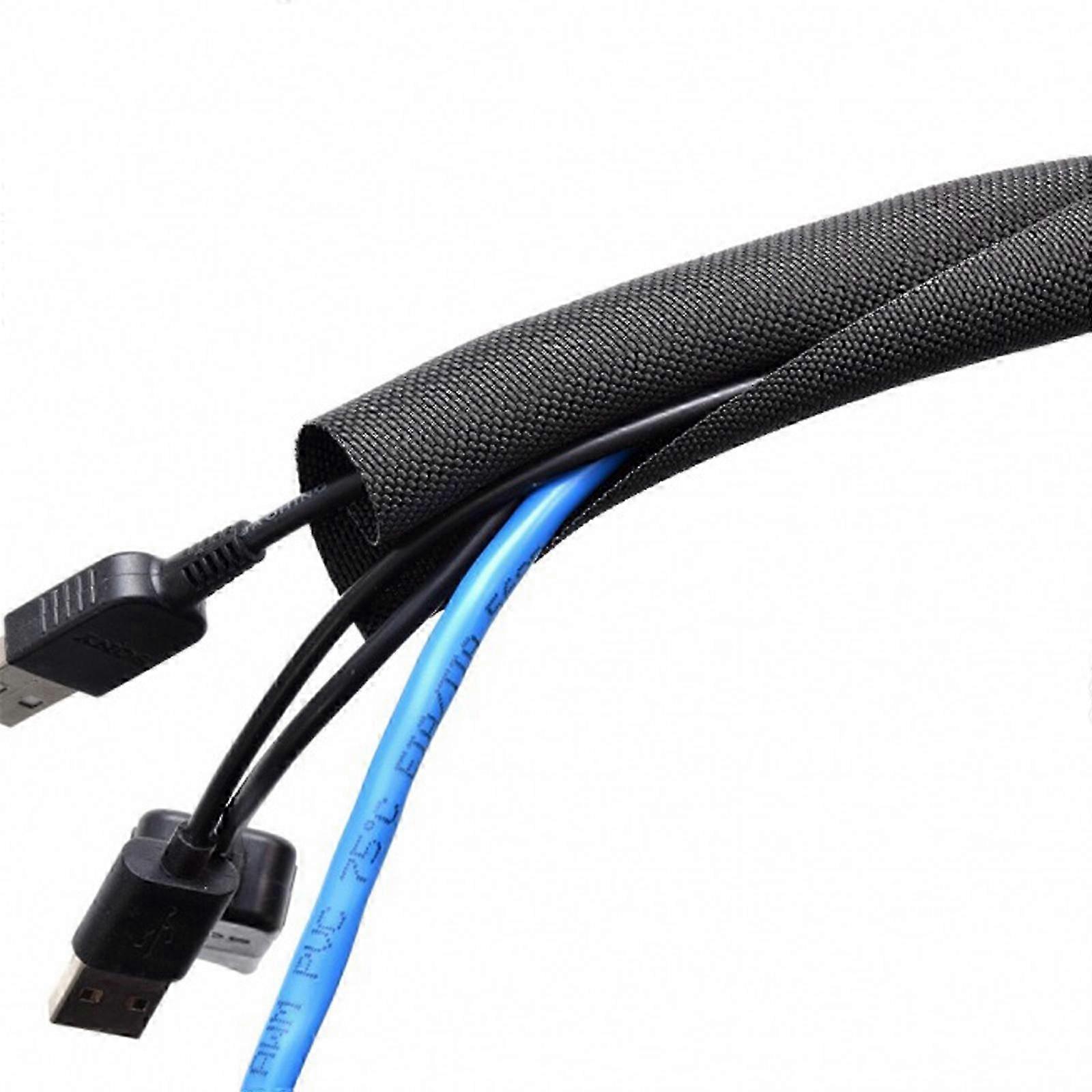 PET Fabric Cable Sleeve 3M Black