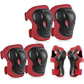 Ventilated EVA Foam Protective Gear Set For Cycling And Skateboarding