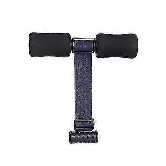 Hamstring-curl band met gevoerde enkelsteun, verstelbare band voor hamstring-oefeningen, Spaanse squats en buikspieroefeningen.