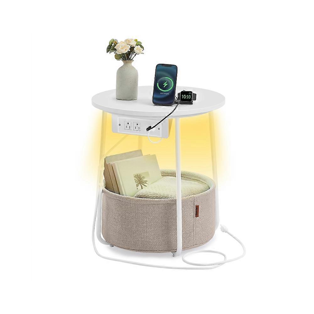 Larridon LILEA Collection - Side Table with Charging Stati
