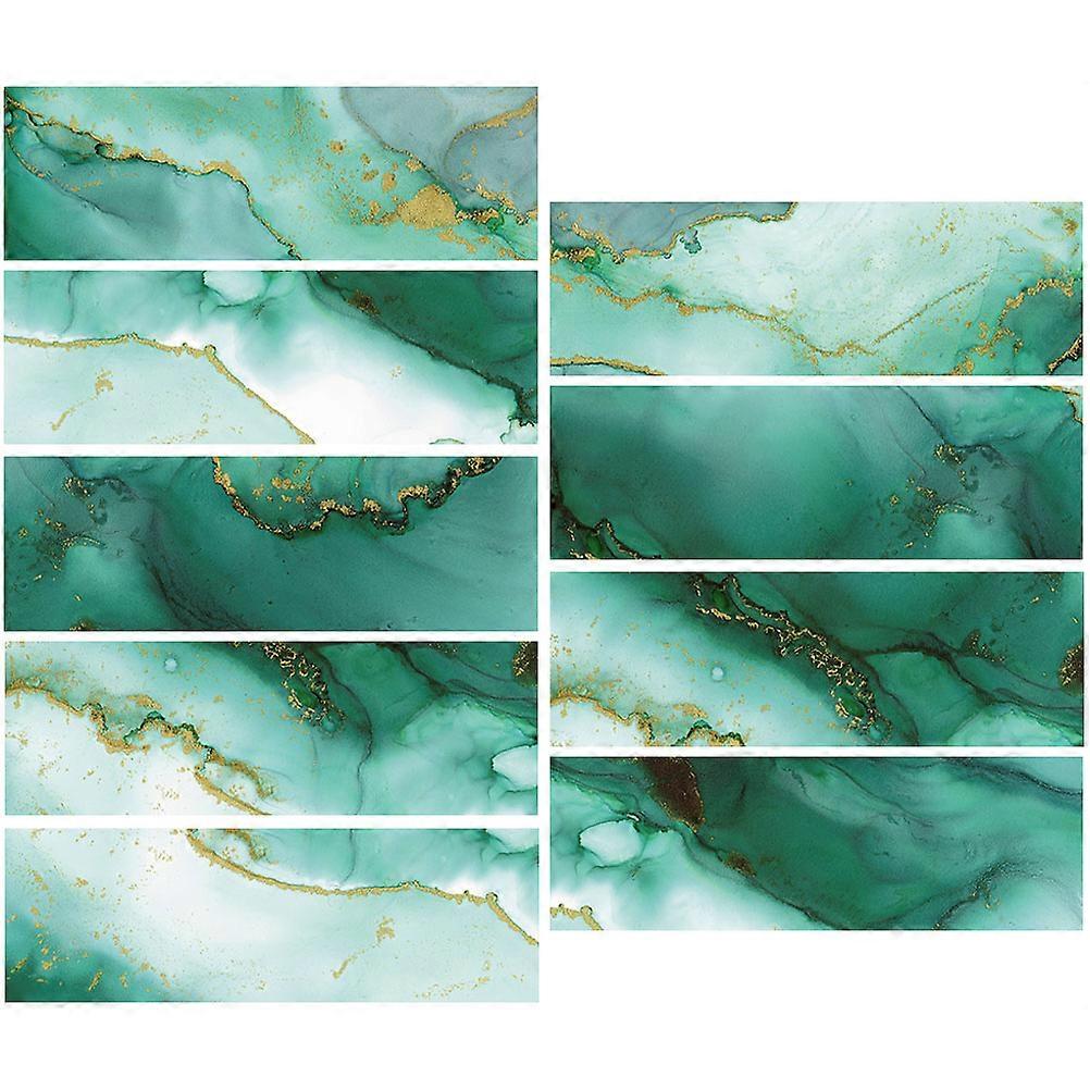Adhesive Wall Panel for Kitchen Wall Decor 45Pcs Marble Pattern