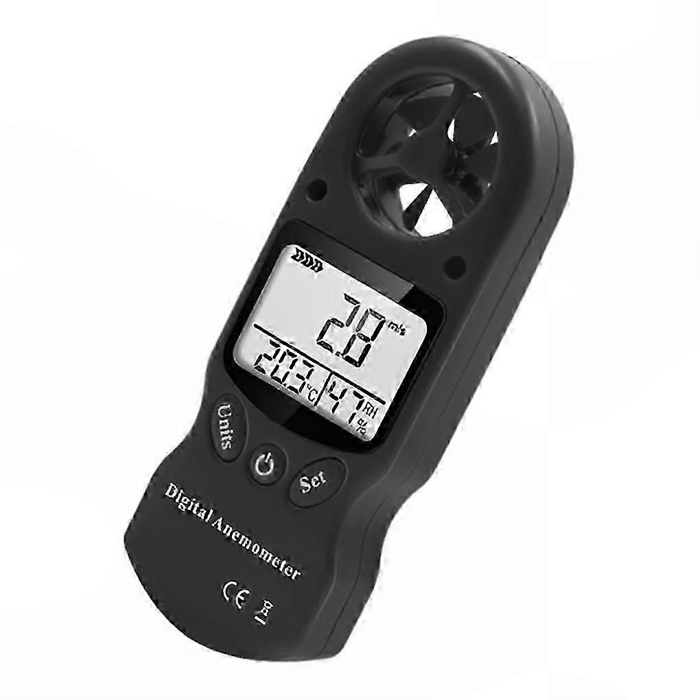 Mini Portable Digital Anemometer Wind Speed & Hygrometer Meter