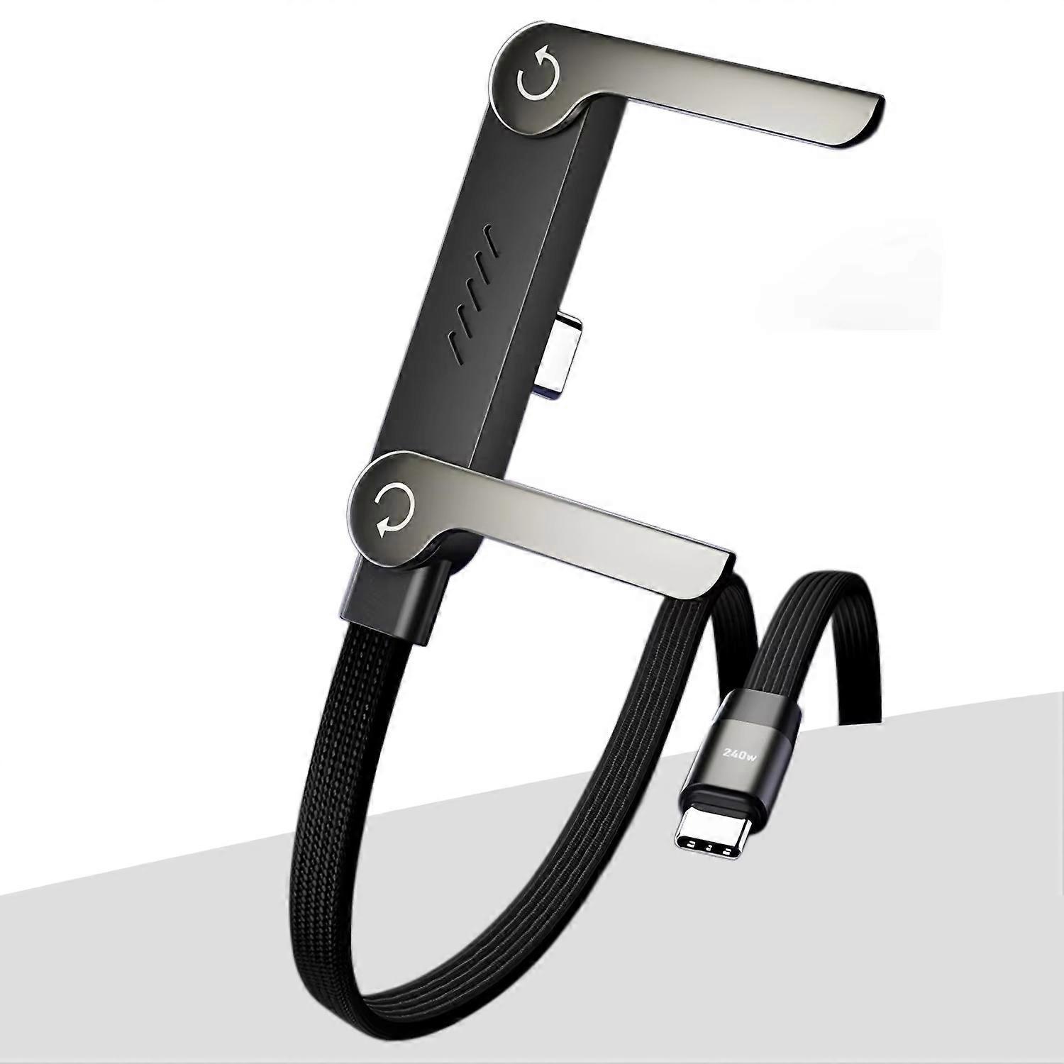 240W Dual-Use Stand Charging Cable