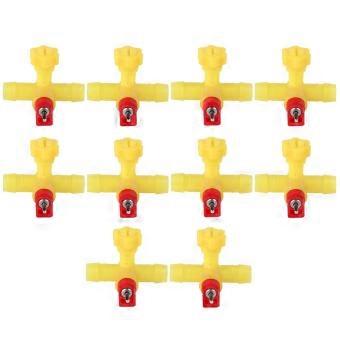 10pcs/pack Automatic Chicken Feeder Nipples Water Drinking Dispenser for Poultry