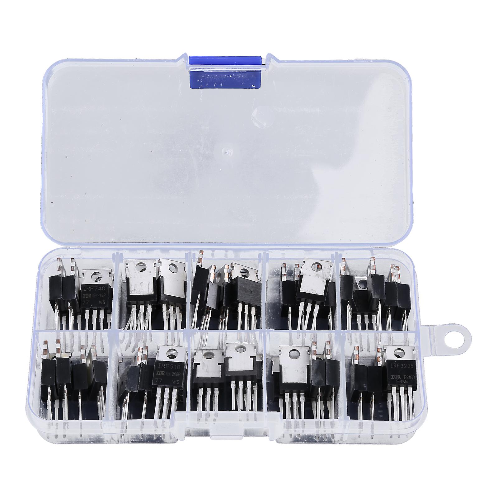 Mosfet Transistors IRF540 IRF640 IRF740 IRF840 IRF3205 IRF9540 IRFZ44 IRF510