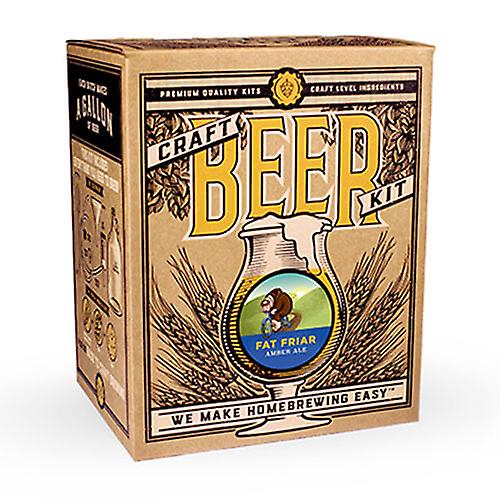 BREWING KIT Craft a Brew Fat Friar Amber Ale Dad Gift High Quality Brewing Kit