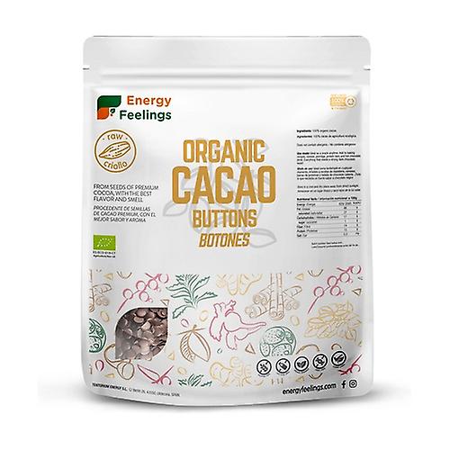 Eco raw Creole cocoa buttons 500 g