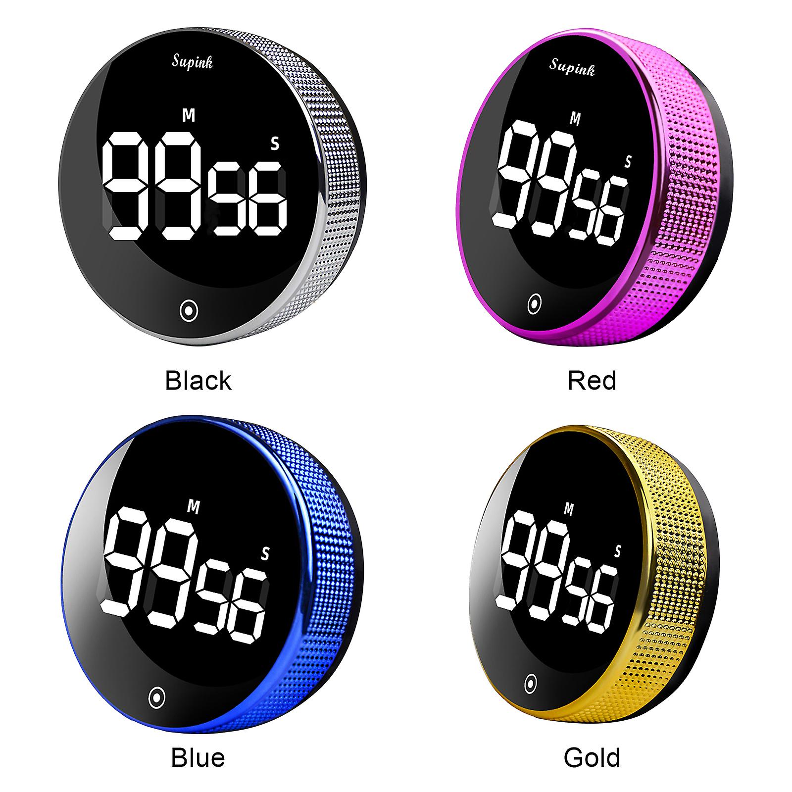 LCD Digital Cooking Timer Count Down Up Loud Alarm Magnetic Battery Kitchen