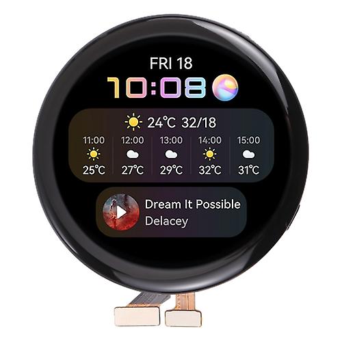 Replacement Lcd Screen And Digitizer Full Assembly Compatible With Huawei Watch 3