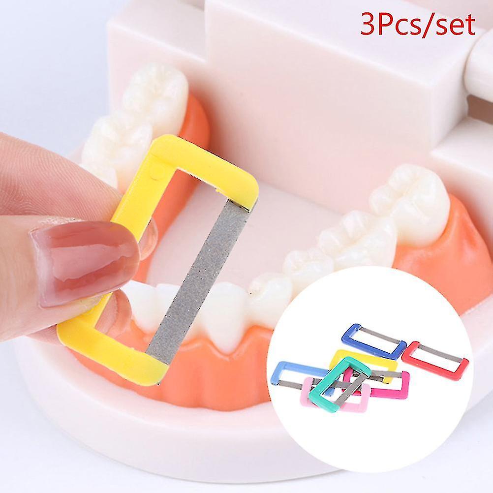 3x Dental Orthodontic Interproximal Enamel Polishing Tooth Enamel Reducted Oral