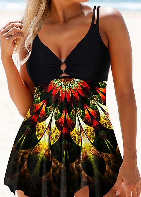 Women's Printed Swimwear Plus Size Bikini Sets