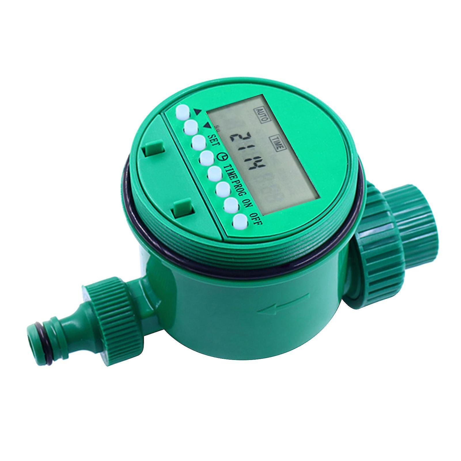 Intelligent Water Irrigation Controller Led Digital Display Garden Irrigation Timer Up To 16 Programs Battery Operated Automatic Watering Timer For Ga