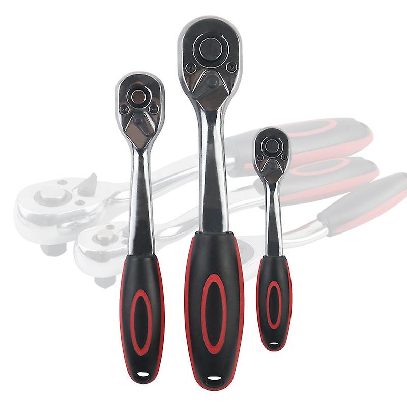 Quick Socket Wrench Vanadium Steel 24 Teeth Auto Repair Tool