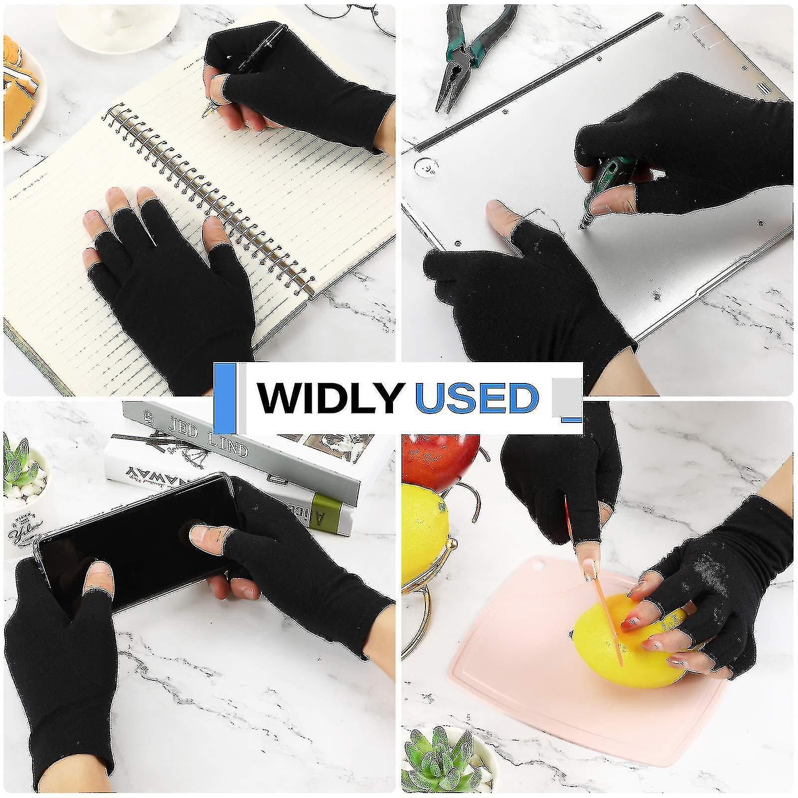 Arthritis Compression Gloves Fingerless Gloves Anti-arthritis Gloves