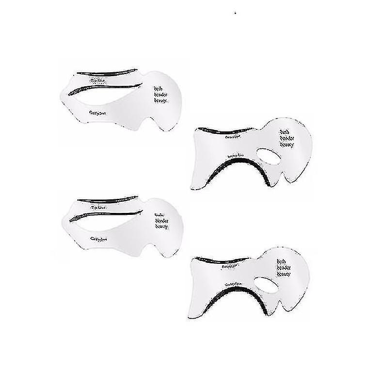Template Eye Shadow makeup Tool Eyebrow Stencil Grooming Nine-tailed Fox Reusable Stickers Eyeliner Shaper Cosmetic tools 2022
