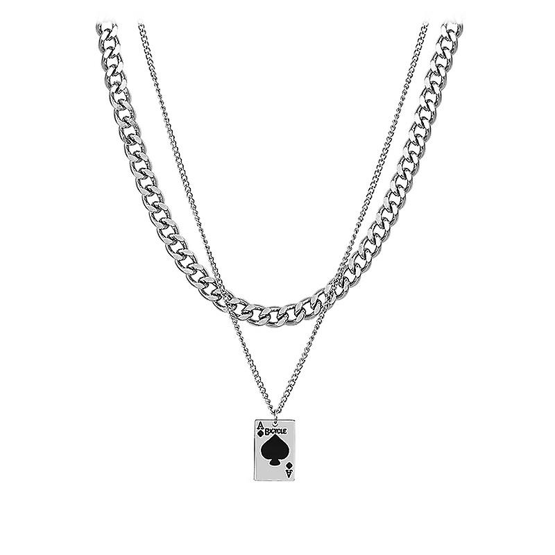Poker Pendant Necklace