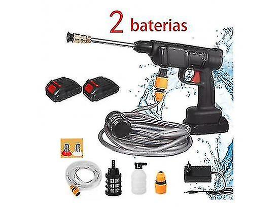 60 Bar 1500w Cordless High Pressure Car Washer Rechargeable Electric Water Foam Machine For Battery