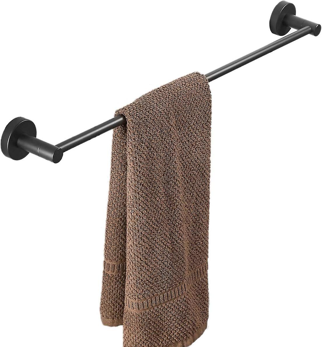 40cm Wall Mounted Towel Rack For Bathroom Or Kitchen, Black