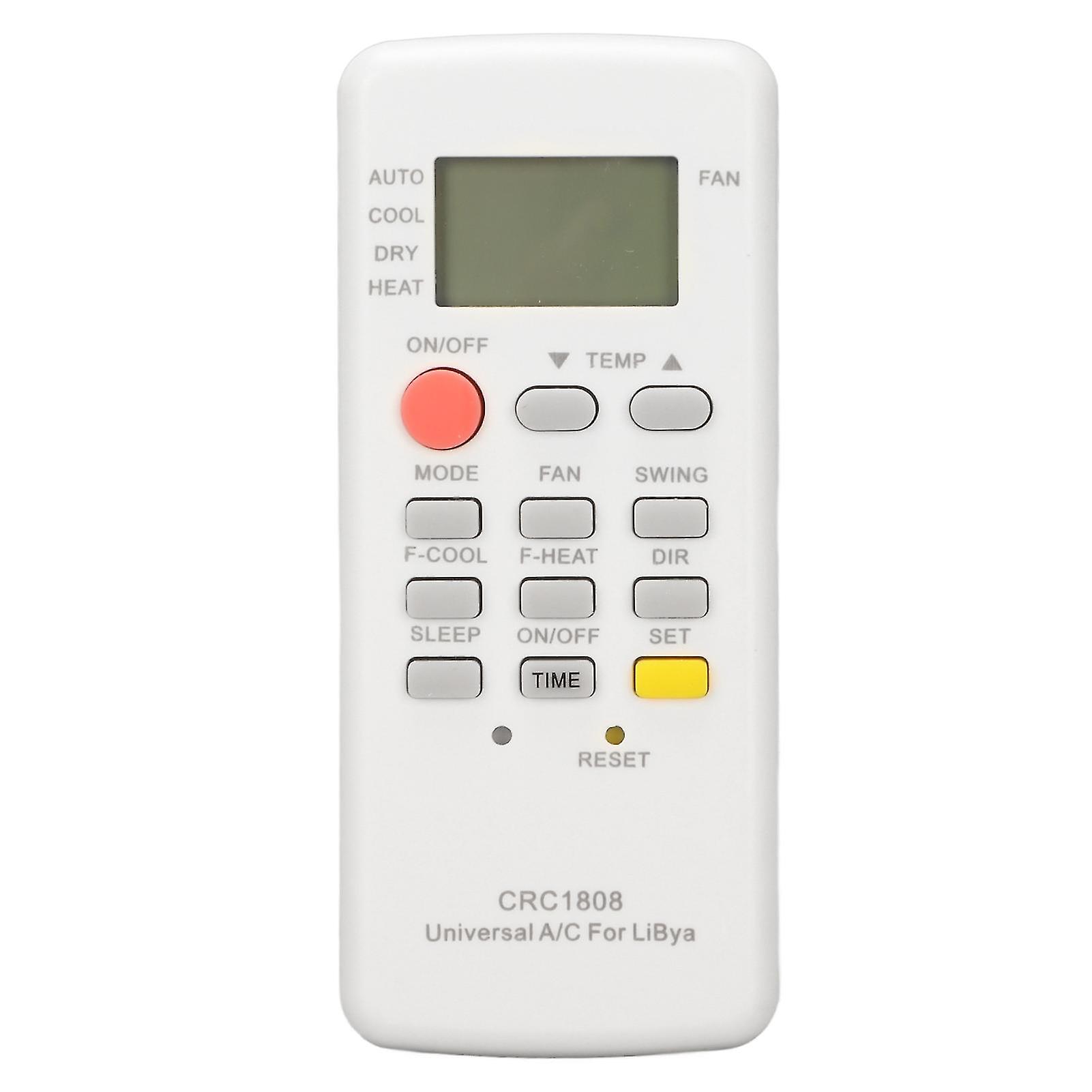 Universal Air Conditioner Remote for LiBya, Chigo, AUX - Easy Replacement, No Pairing Needed
