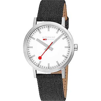 Classic Men's Analog Quartz Watch with Textile Strap A660.30360.17SBB