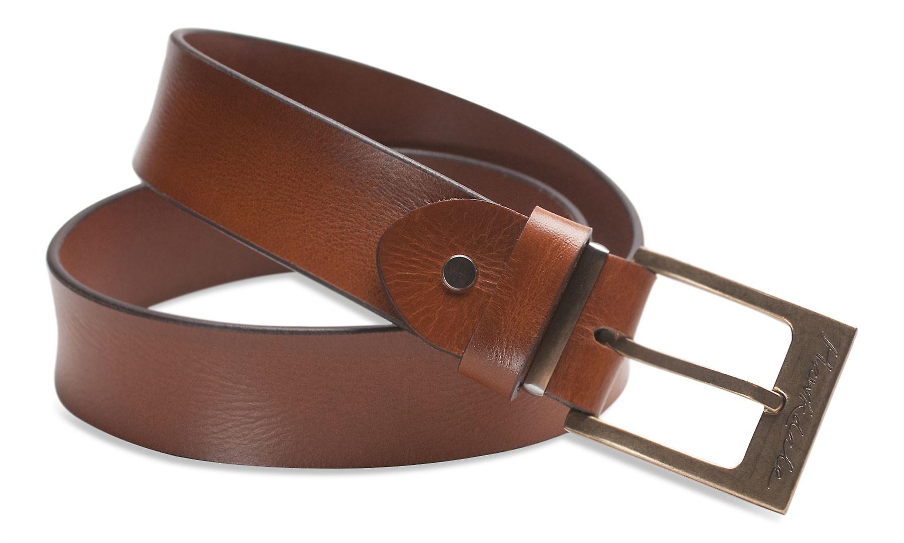 Hawkdale Mens Full Grain Leather Belt - 1 Inch Smart Trouser Suit - # 818-400