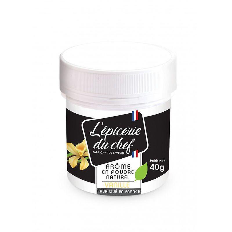 Natural edible flavoring powder 40 g - Vanilla