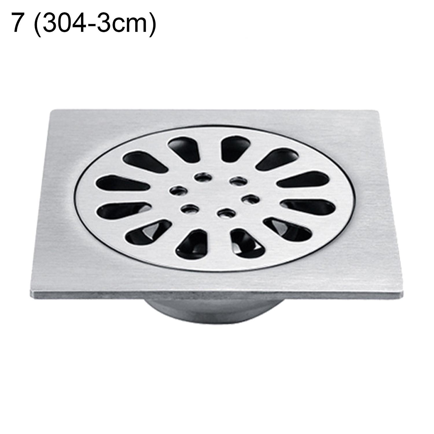 Universal gulvafløb Høj hårdhed Anti-backwater Holdbar robust brusebad gulvafløb kompatibelt bad