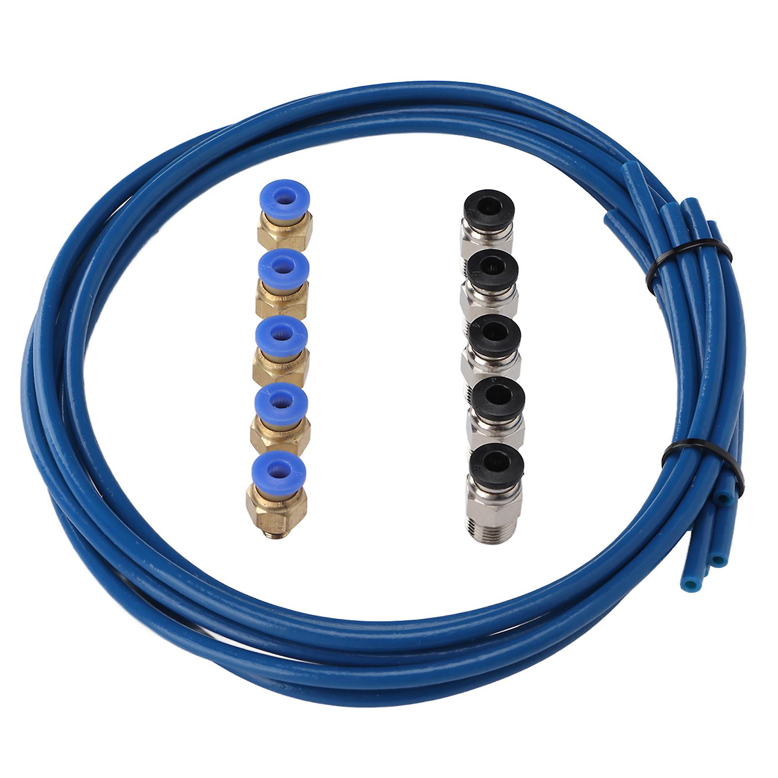 PTFE Tube Set Push Fitting Connector Printer Accessories for 3D Printer 1.75mm Filament